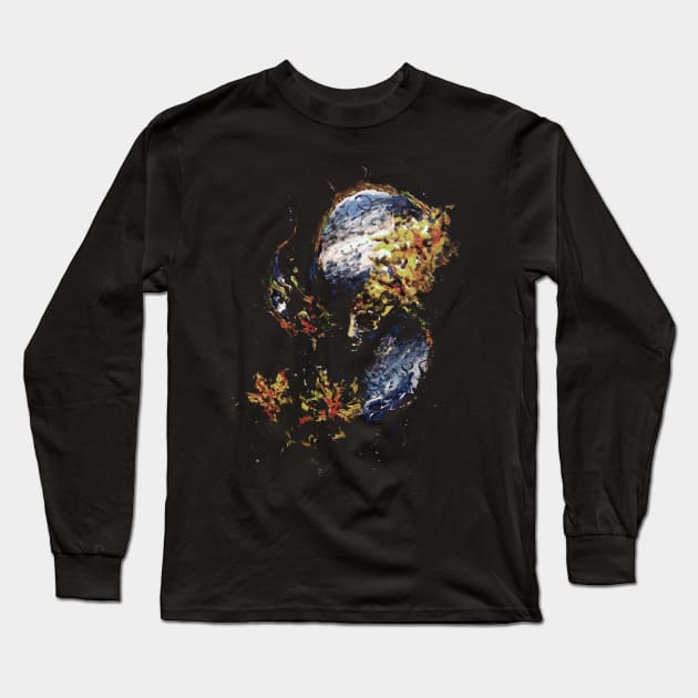 venetian mask Long Sleeve T-Shirt by vivalarevolucio